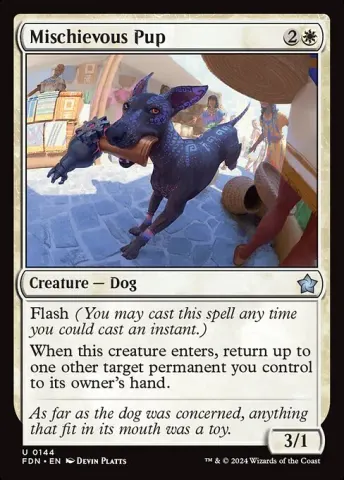 Mischievous Pup · 144