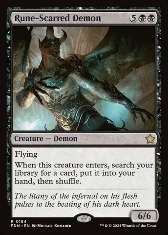 Rune-Scarred Demon · 184