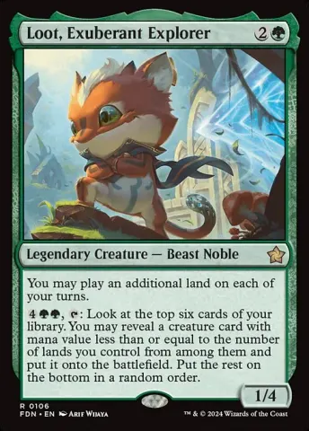 Loot, Exuberant Explorer · 106