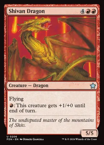 Shivan Dragon · 206