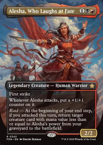 Alesha, Who Laughs at Fate · 343