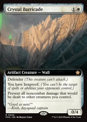 Crystal Barricade · 444