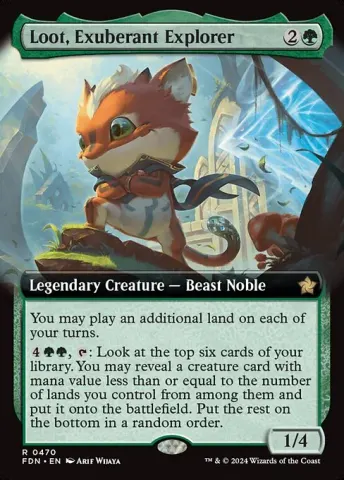 Loot, Exuberant Explorer · 470