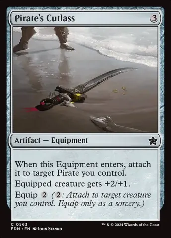 Pirate's Cutlass · 563
