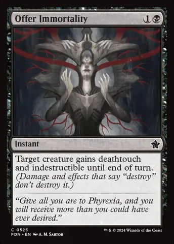 Offer Immortality · 525