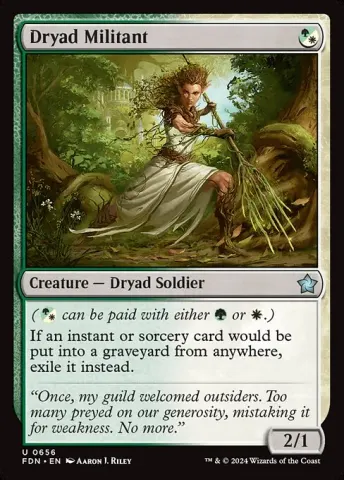 Dryad Militant · 656