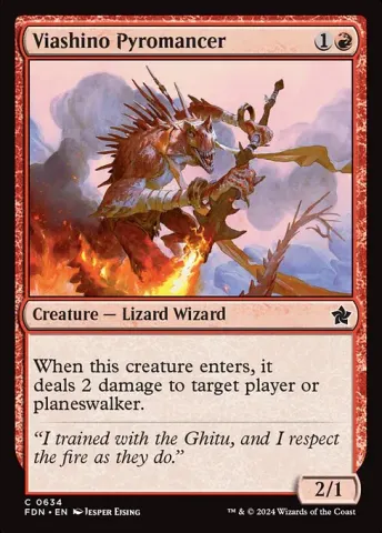 Viashino Pyromancer · 634