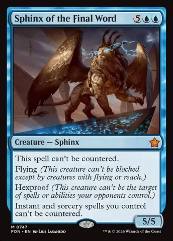 Sphinx of the Final Word · 747