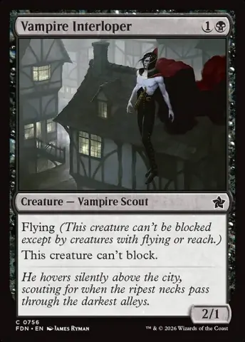 Vampire Interloper · 756