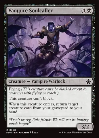 Vampire Soulcaller · 758