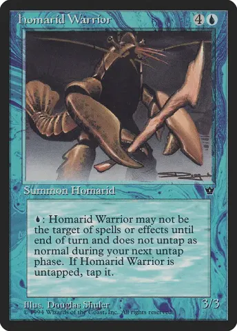 Homarid Warrior · 22c