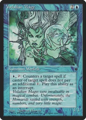 Vodalian Mage · 30c