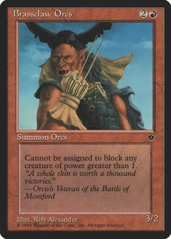 Brassclaw Orcs · 49c