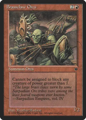 Brassclaw Orcs · 49d