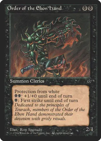 Order of the Ebon Hand · 42c