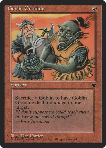 Goblin Grenade · 56b