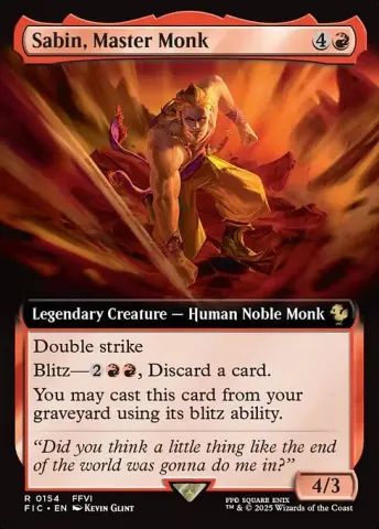 Sabin, Master Monk · 154