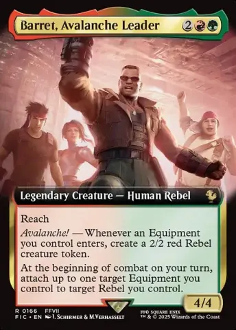 Barret, Avalanche Leader · 166