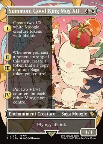 Summon: Good King Mog XII · 194