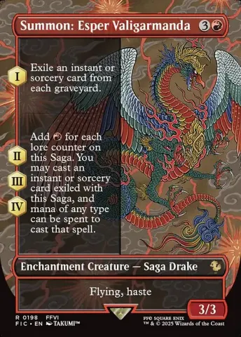 Summon: Esper Valigarmanda · 198