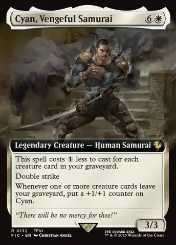 Cyan, Vengeful Samurai · 132