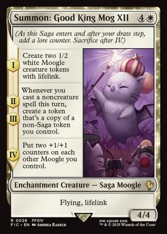 Summon: Good King Mog XII · 26