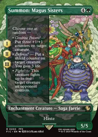Summon: Magus Sisters · 200