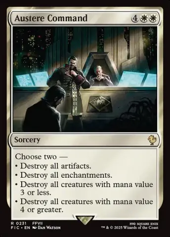 Austere Command · 231