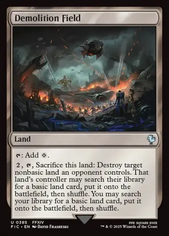 Demolition Field · 385
