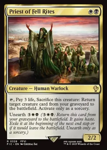 Priest of Fell Rites · 328