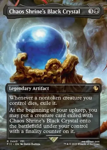 Chaos Shrine's Black Crystal · 445