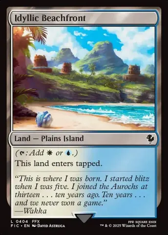 Idyllic Beachfront · 404