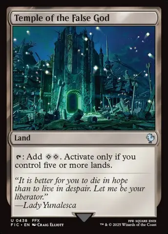 Temple of the False God · 438