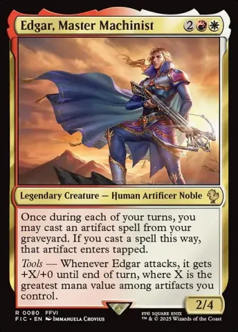 Edgar, Master Machinist · 80