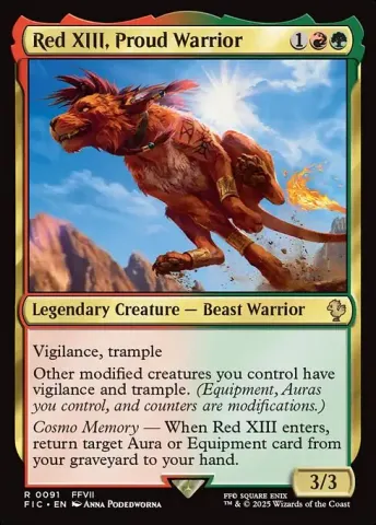 Red XIII, Proud Warrior · 91
