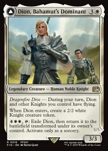 Dion, Bahamut's Dominant // Bahamut, Warden of Light · 16