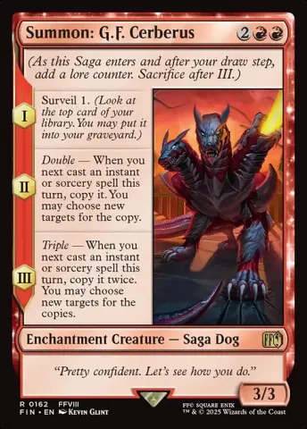 Summon: G.F. Cerberus · 162