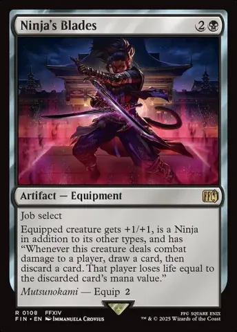 Ninja's Blades · 108