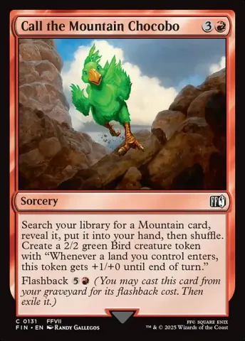 Call the Mountain Chocobo · 131