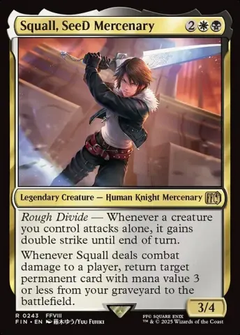 Squall, SeeD Mercenary · 243