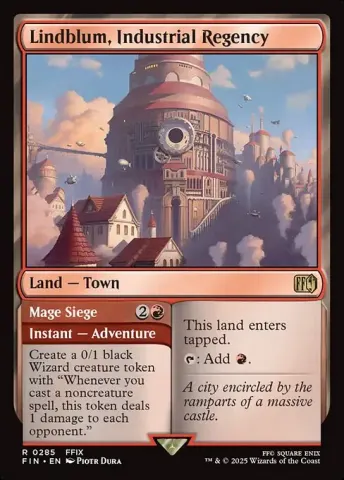 Lindblum, Industrial Regency // Mage Siege · 285