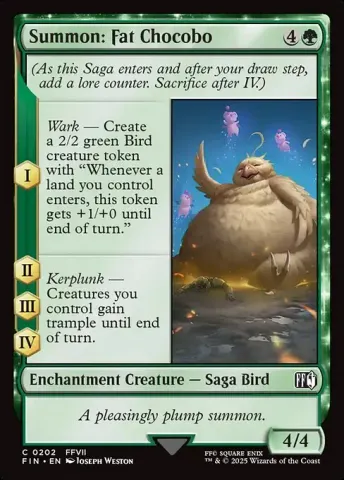 Summon: Fat Chocobo · 202