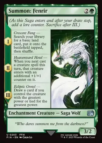 Summon: Fenrir · 203