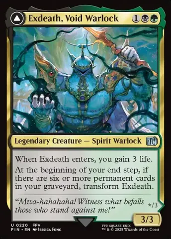 Exdeath, Void Warlock // Neo Exdeath, Dimension's End · 220