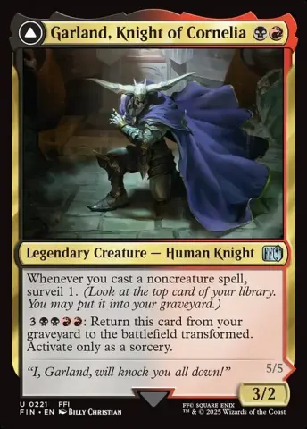 Garland, Knight of Cornelia // Chaos, the Endless · 221