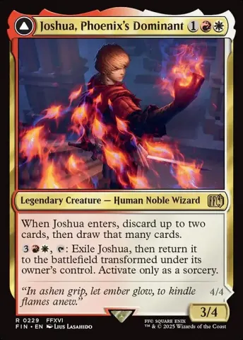 Joshua, Phoenix's Dominant // Phoenix, Warden of Fire · 229