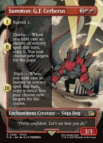 Summon: G.F. Cerberus · 368