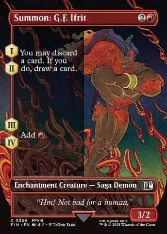 Summon: G.F. Ifrit · 369