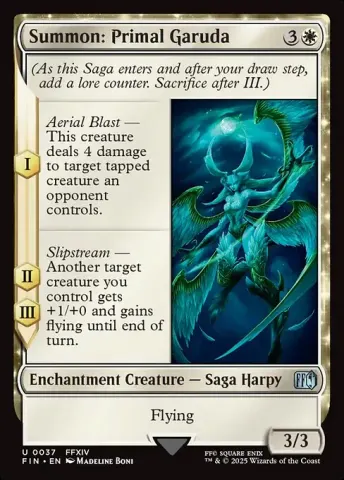 Summon: Primal Garuda · 37