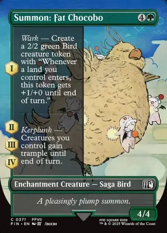 Summon: Fat Chocobo · 371